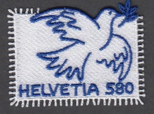 Switzerland Embroidery Stamp Dove of Peace Dove of Peace Omnibus MNH/** 2025