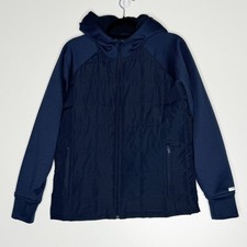 Abercrombie Fitch Light Weight Hybrid Hoodie Puffer Jacket YPB Boys Size 13-14