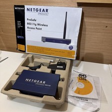 NETGEAR PROSAFE WG103 Wireless Access Point Fast Ethernet 802.11g UK antenna new