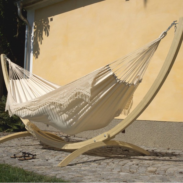 Macamex Siesta Grande + Brasil Comfort Premium Natur Macrame / 2 Personen 42...-image