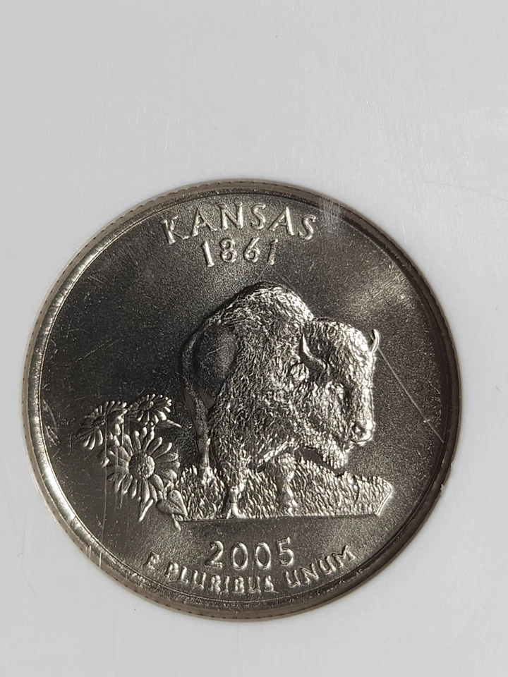 💎💎2005 D&P SMS 25C KANSAS MS67 NGC DUO! Great Value Free Shipping 💎💎 - Image 2 of 4