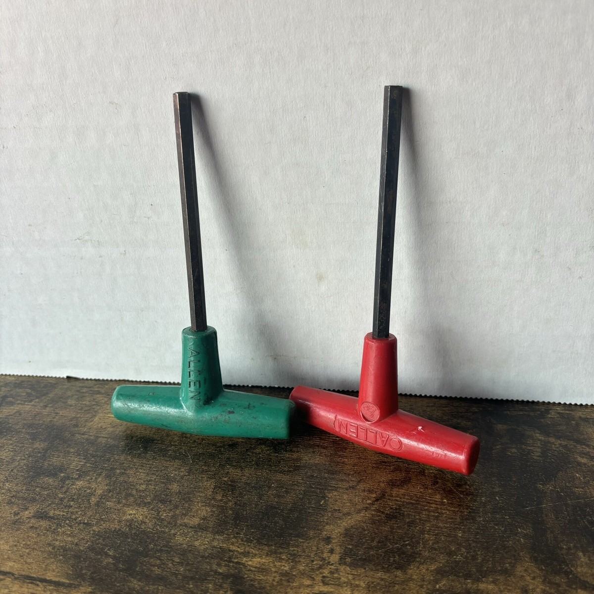 【GREEN TOOLS】 RattanMix ヴィンテージレッド Vintage Allen Wrench Allen Manufacturing Co T Handle Hex Key USA
