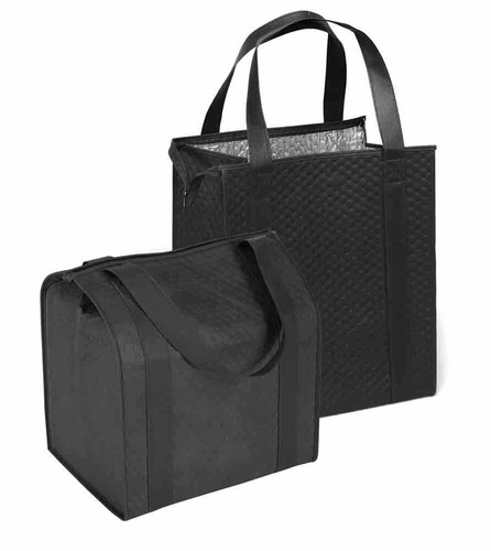 14" Thermo Insulated Tote Bag Lunch Containers Bag Shopping Food Drinks Storage - Picture 35 of 35