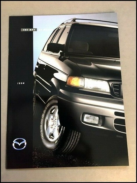 1998 Mazda MPV Van 16-page Original Car Sales Brochure Catalog | eBay