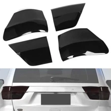 Smoked Black Taillight Rear Lamp Cover Trim Panel For 11-13 Jeep Grand Cherokee