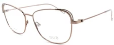Airlock Pure P-5008 238 Women's Eyeglasses Titanium 54-15-145 Light Taupe