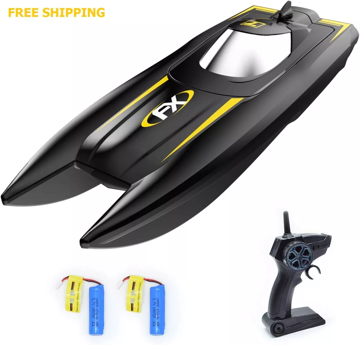 RC Boat Radio Speed Racing Remote Control Auto Water Sensing Model Kit Endurance