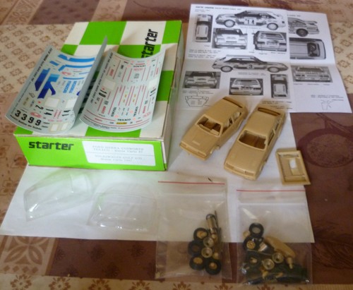 Starter Ford Sierra Cosworth / Mazda 323 Monte Carlo 1987 - Échelle 1:43 - Model Kit