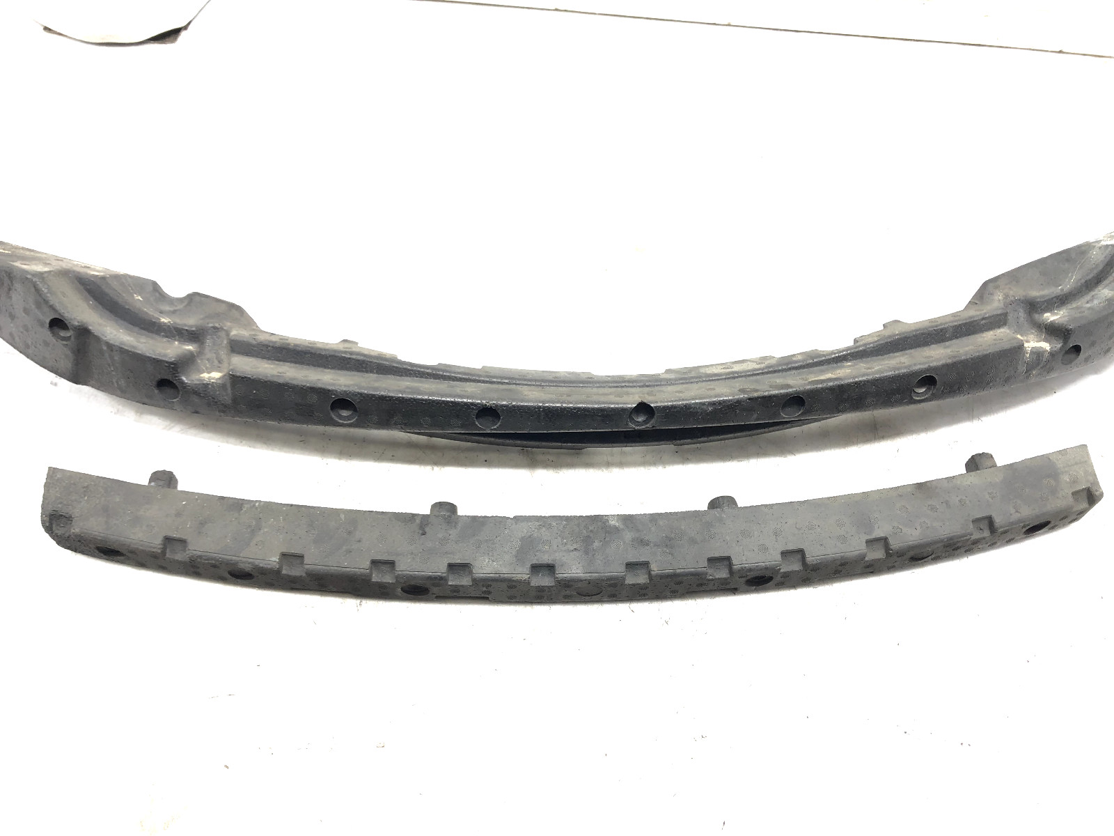 2014-2017 MASERATI QUATTROPORTE FRONT BUMPER IMPACT ABSORBER FOAM X2 OEM.