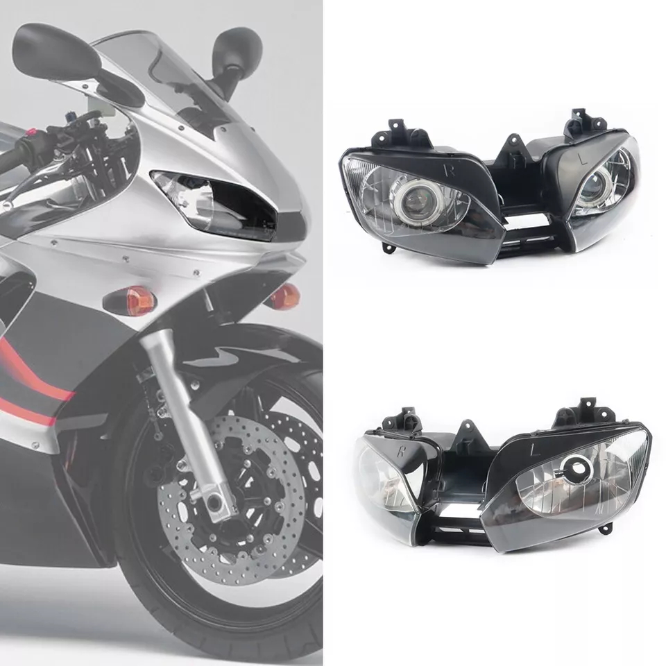 Headlight for Yamaha 99 00 01 YZF R6 1999 2000 2001 2002 Front Headlamp Assembly Foto 2 de 4
