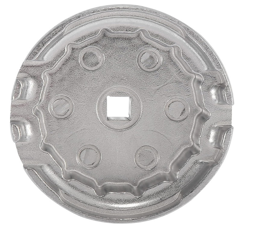 Aluminium 64mm 14 flute Oil Filter Cap Removal Tool Wrench for 2.5L-5.7L Toyota