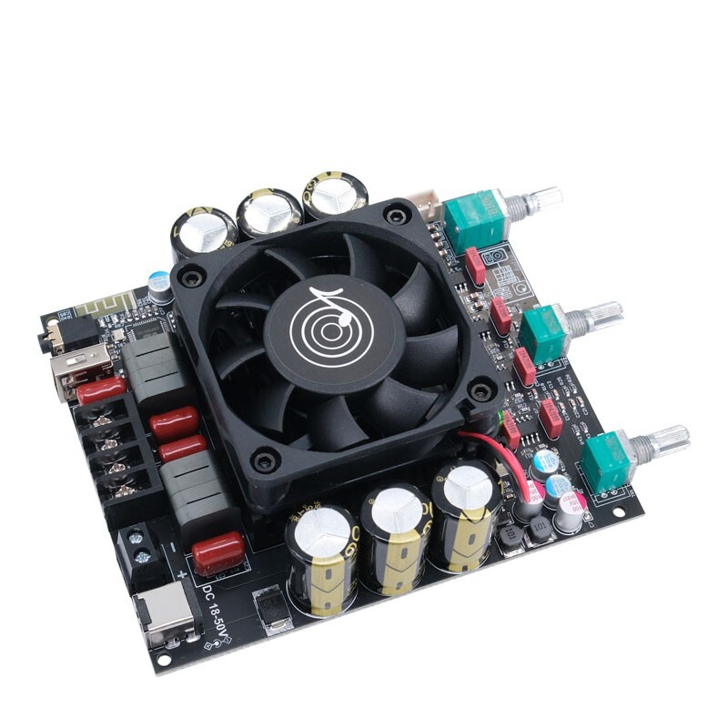 ZK-3002T Bluetooth 300Wx2 High Power Dual Channel Digital Power