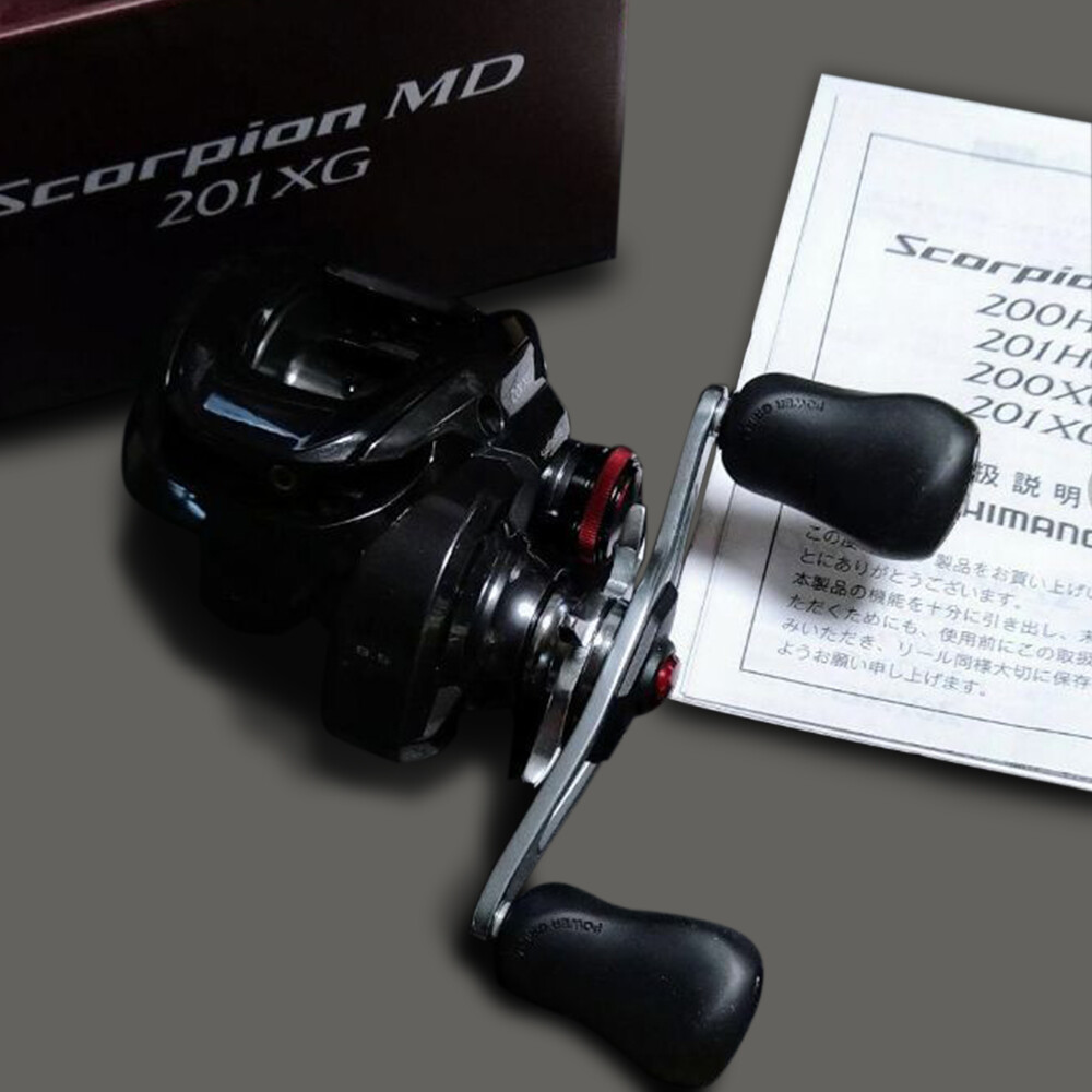 Shimano 24 Scorpion MD 201XG Left Handle | eBay