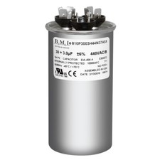 USA 30 3 uf/MFD 370-440 VAC volts Round Dual Run Capacitor 50/60 Hz - Lot-1