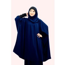Muslim Prayer Dress Abaya Nikab Women Burka Overhead Kaftan Hijab Khimar Islamic