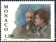 Monaco #YT2408 MNH 2003 Pierre Marie Curie Awarding Nobel Prize [2306]