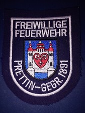 Feuerwehr Ärmelabzeichen Prettin Gegr.1891