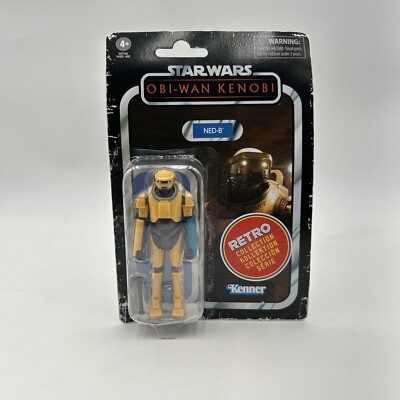 Star Wars Retro Collection NED-B OBI-WAN KENOBI Disney Plus 3.75'' Action Figure