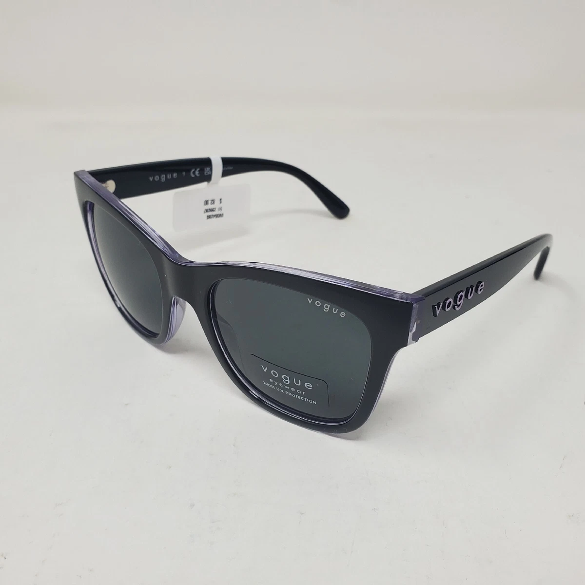 Vogue Cat Eye Sunglasses Black for Women for sale | eBay display picture 3
