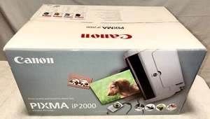 NEW Sealed Canon PIXMA iP2000 Photo Inkjet Printer