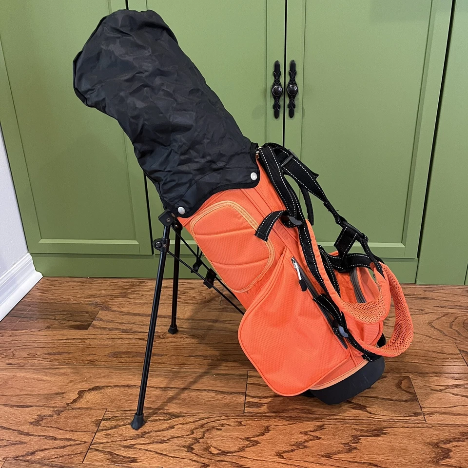 PowerBilt Orange Series Junior Golf Set Age 3-5, High Launch Driver Putter Bag - Image 3 of 4