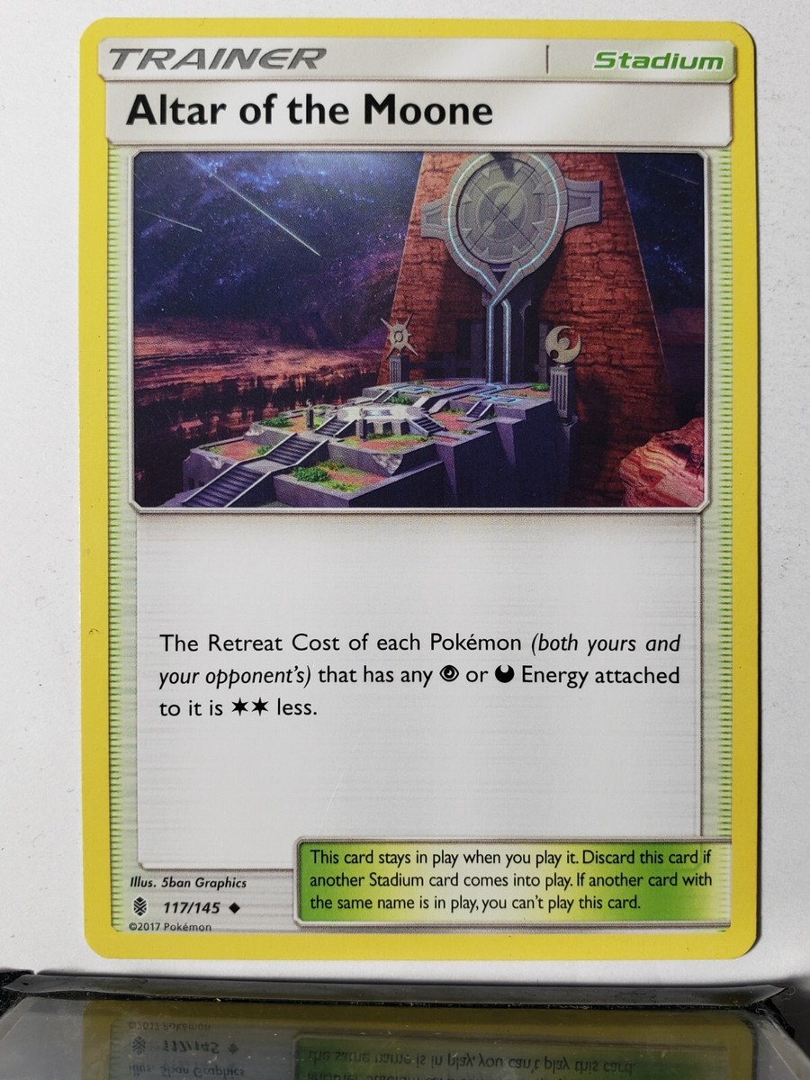 Altar Of The Moone 117/145 VLP - Guardians Rising Sun Moon Pokemon