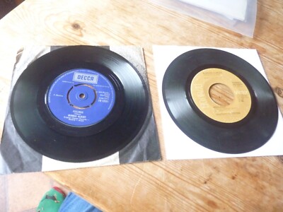 Morris Albert 2 7''s both Feelings UK copy plays VG+/VG USA FAIR/Gminus diff B si