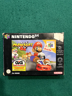 Mario Kart 64 N64 PAL EUR CIB Complete Rare Nintendo 64