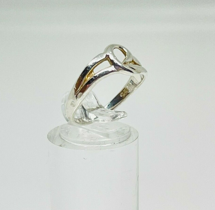 Fabulous Solid Artistic Design Ring 925 Silver Si… - image 5