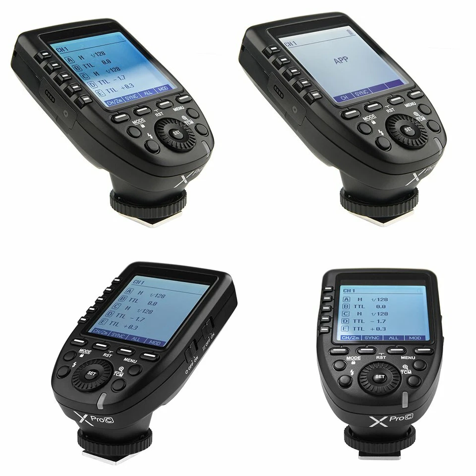 US Godox XPro-C 2.4G TTL Wireless Flash Trigger+2*X1R-C Receiver Fr Canon Camera - Image 2 of 4