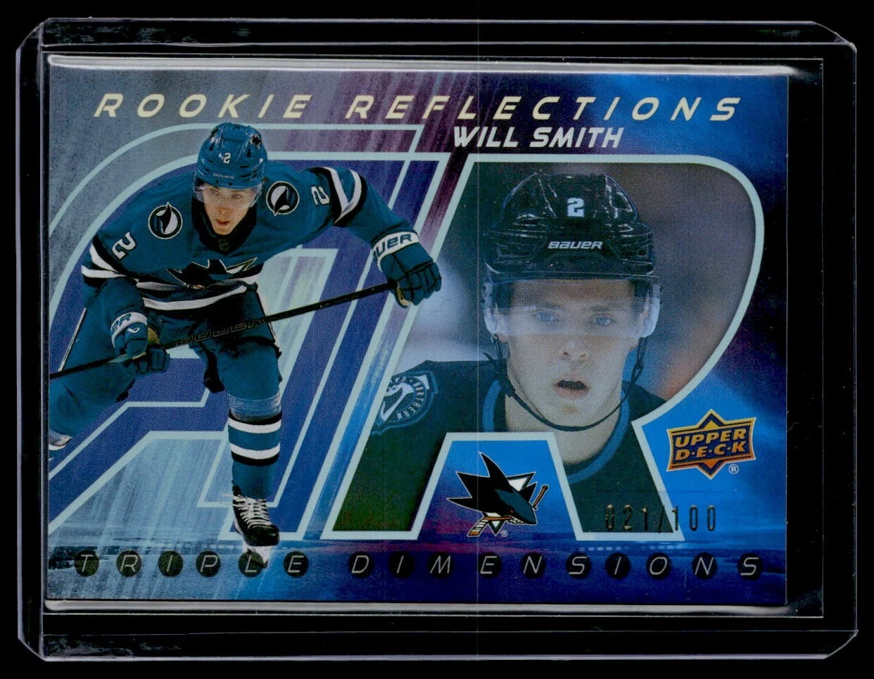 2024-25 Upper Deck Extended Series Rookie Reflections Gold Will Smith #RR-14