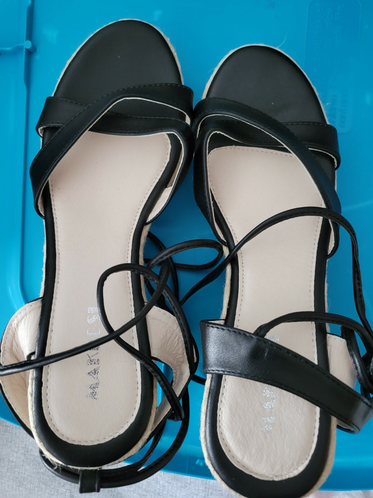 APL Sandali espadrillas Makegsi Us 9 nuovi