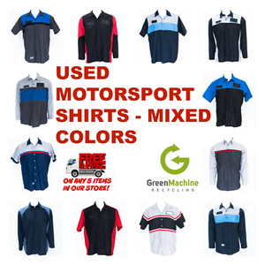 Used Work Shirts Motorsport Cintas, Redkap, Unifirst, G&K MIXED COLORS