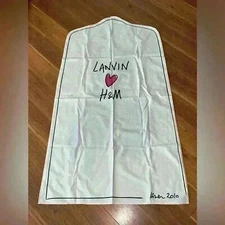 Lanvin for H&M Garment Bag Dustbag Clothing cover Winter 2010