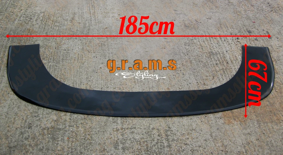 Honda Prelude 5gen 185cm Front Bumper Splitter / Lip for Performance Bodykit v8 - Image 3 of 4