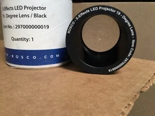 Rosco X-Effects LED Projector 19 Degree Lens Silver 297000000S19 Free Shipping 