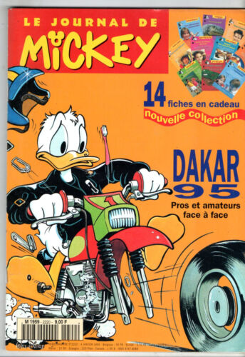 LE JOURNAL DE MICKEY n°2220 ¤ 1995 ¤ PARIS DAKAR - Photo 1/1