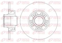Remsa 2X Bremsscheibe Hinten Ø280 Mm Voll FüR Renault Trafic II Kasten FL 2.0