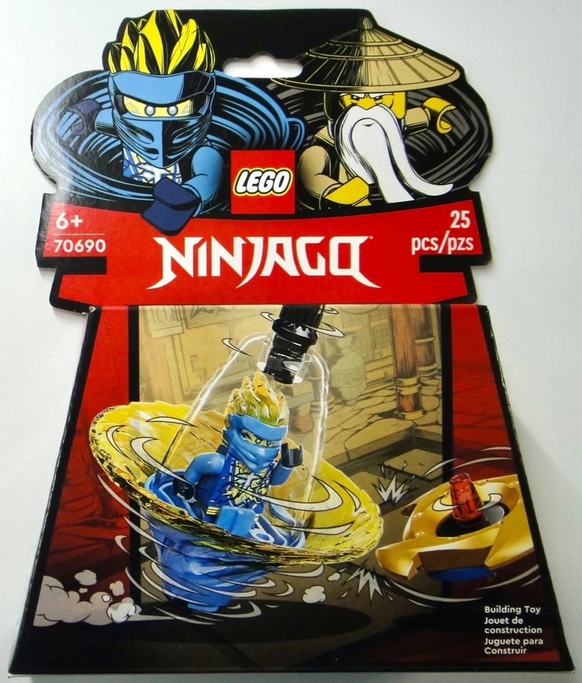 LEGO Ninjago: 70688 Kai's Spinjitzu Ninja Training, 70690 Jay, 30593, 30649 Foto 4 de 4