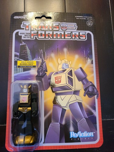 TRANSFORMERS Super7 GOLD ARMOR 