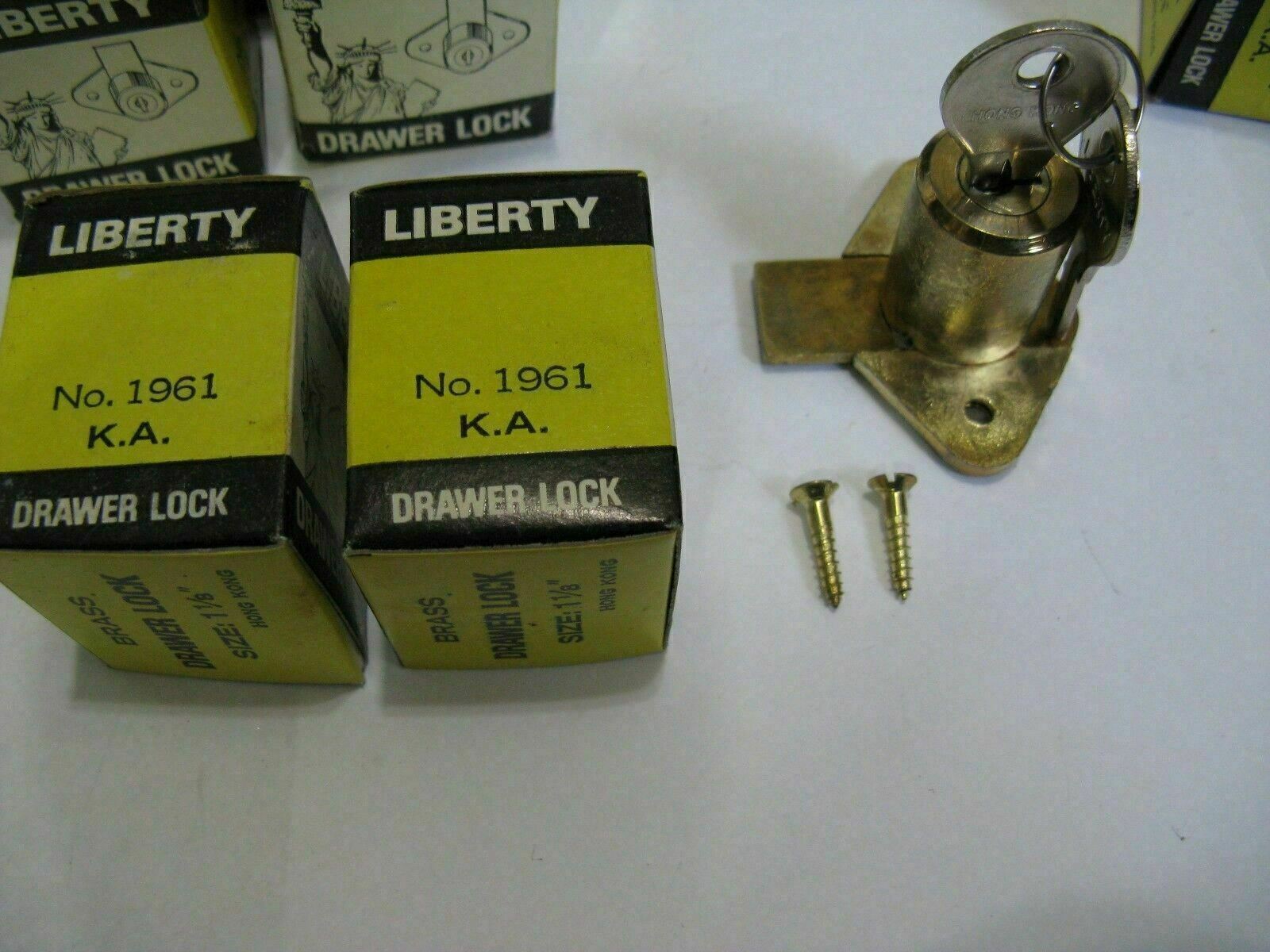 Vintage Liberty / Eagle Locks For Furniture Cabinet Drawer New In ...