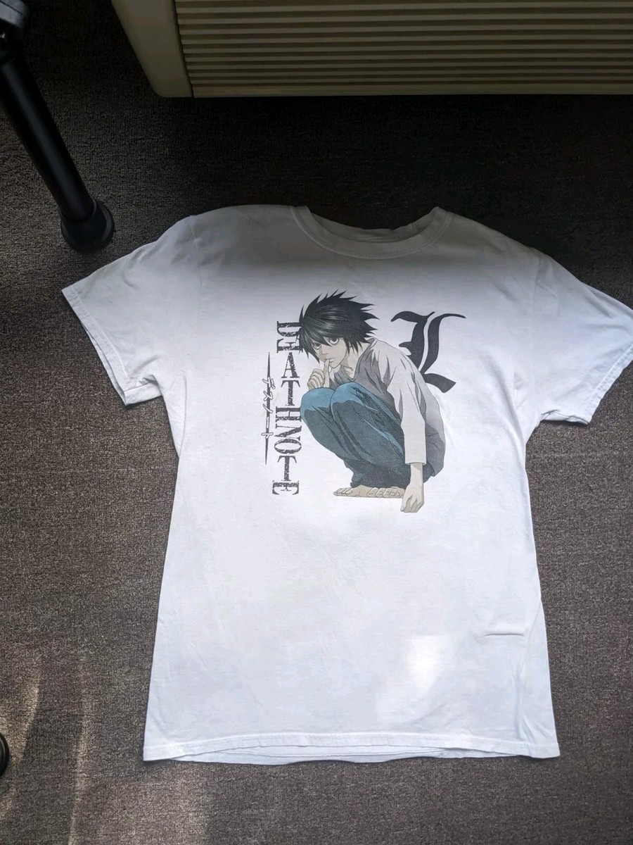 Medium L Death Note T Shirt | eBay