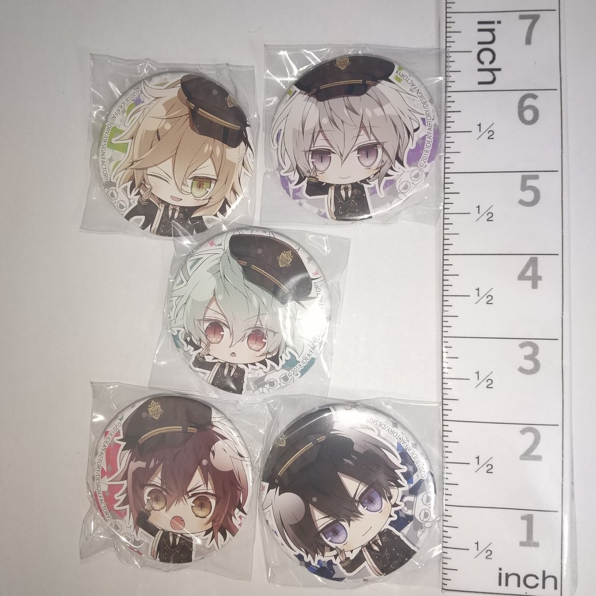 Collar×Malice A75188 Collar x Malice Unlimited Idea Factory / Can badge set | eBay