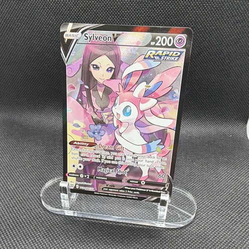 Sylveon V TG14/TG30 Brilliant Stars Trainer Gallery Ultra Rare Holo 200HP EN