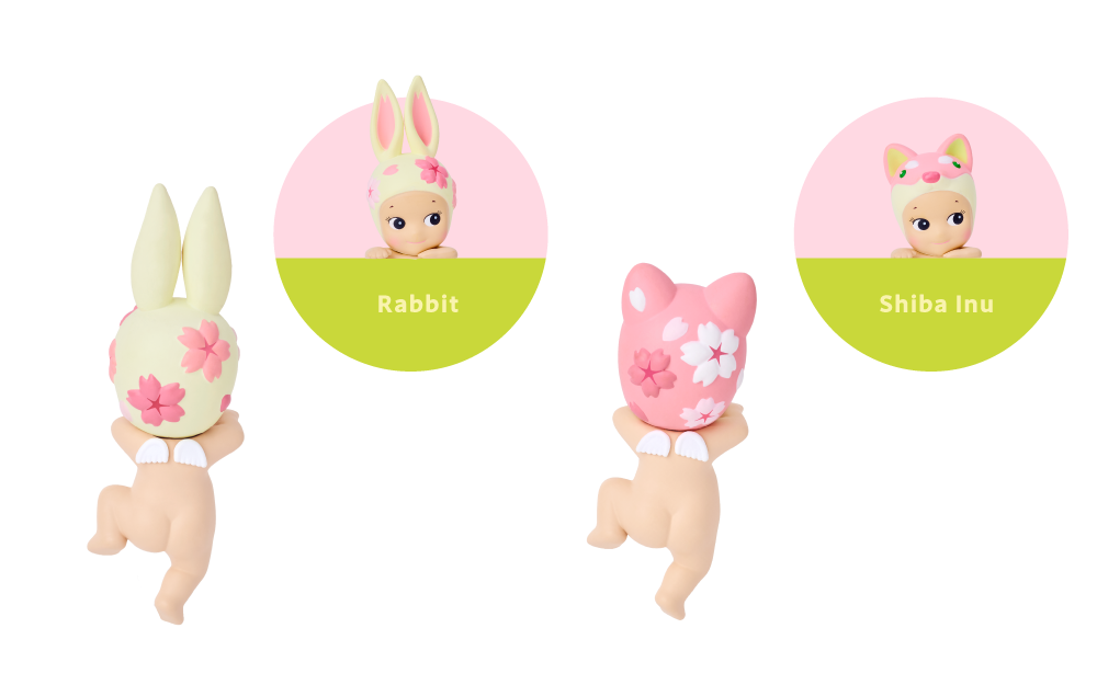 Sonny Angel Hippers Cherry Blossom Series Assorted Box of 12