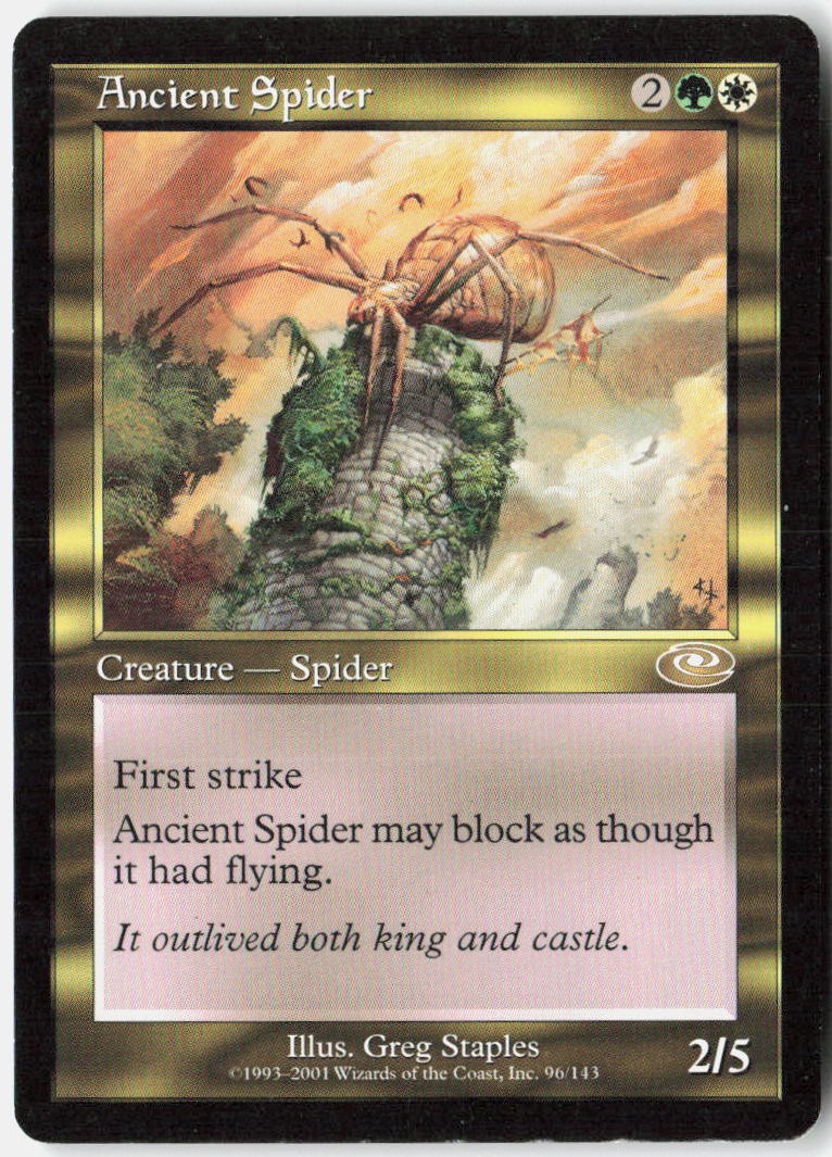 Magic - Ancient Spider Planeshift [PLS - 96] NM Rare