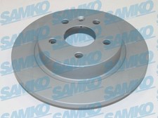 SAMKO 2x Bremsscheibe hinten voll für Opel Mokka/Mokka X J13 Astra J GTC P10