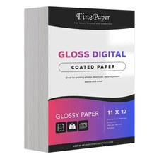 Gloss Digital Paper – Perfect for Color Laser Printing, Design Proposals, Fly...