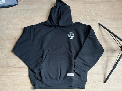 Mitchell & Ness Usher LVIII NFL Super Bowl Las Vegas Hoodie Sweatshirt Men Large