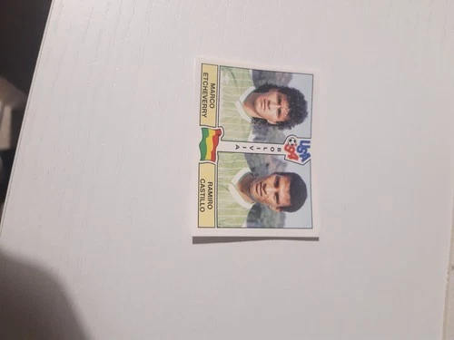 USA 94 WC Panini 231 Etchverry Figurina Nuova con velina